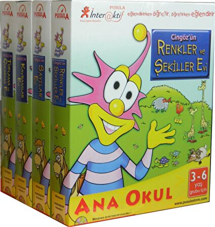 Okul Öncesi Cingöz Eğitim Seti