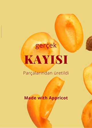 Elvons Scrub, Kayısı Parçacıklı Yüz, Vücut Peeling, Ölü Hücre Temizleme, Malik Asit, Glikolik Asit, 150 ml