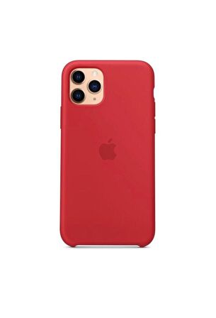 Iphone 11 Pro Apple Logolu Lansman Silikon Kılıf