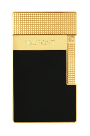 S.T. Dupont Siyah Gold Tek Torch & Soft Flame Masa Tipi Puro Çakmağı T20100