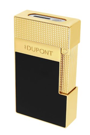 S.T. Dupont Siyah Gold Tek Torch & Soft Flame Masa Tipi Puro Çakmağı T20100