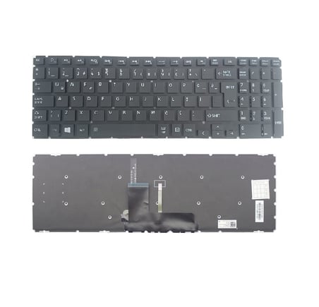 Toshiba S50-B, L50-B Notebook Klavyesi Siyah TR IŞIKLI / KL0893LD