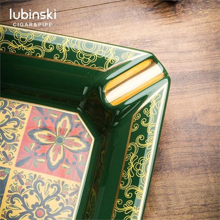 Lubinski Authentic Design Dörtlü Puro Küllüğü Yeşil LB-834