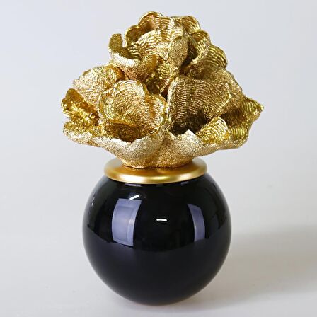 Orion Cam Küp Siyah Altın