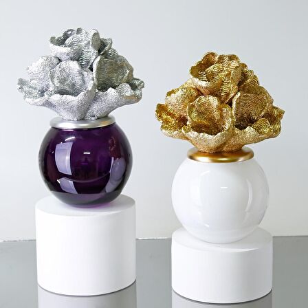 Orion Cam Küp Beyaz Altın