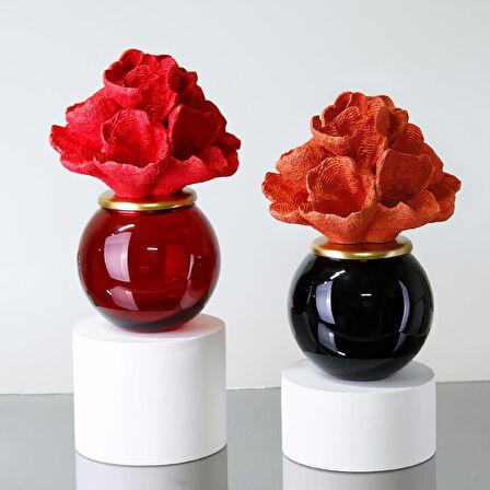 Orion Cam Küp Siyah Turuncu