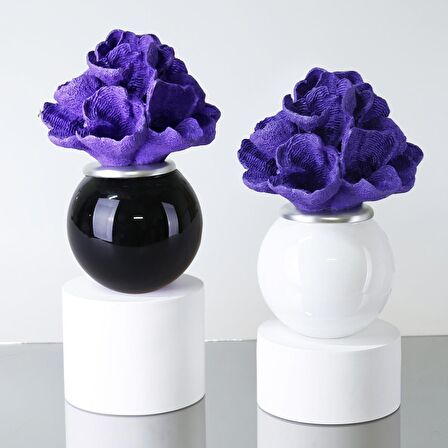 Orion Cam Küp Siyah Mor