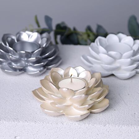 Garden Tealight Mumluk İnci