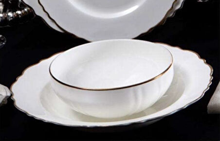 Massimo Victoria Gold 24 Parça Yemek Takımı