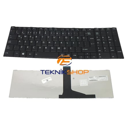 Toshiba Satellite C850, C855, L850, L855 Notebook Klavyesi (Siyah TR) V2
