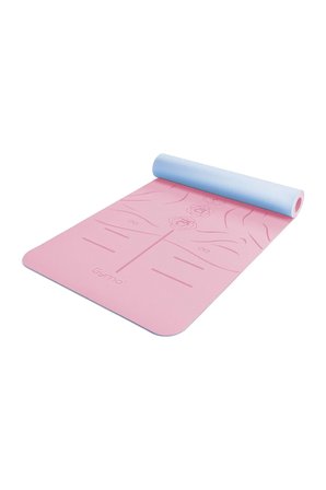 Gymo Sembol Hizalamalı 6Mm Tpe Yoga Matı Pilates Minderi Pembe