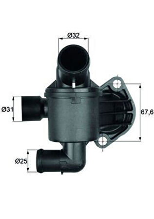 Vw Termostat Komple - Termostat Komple - Bh Ti3587