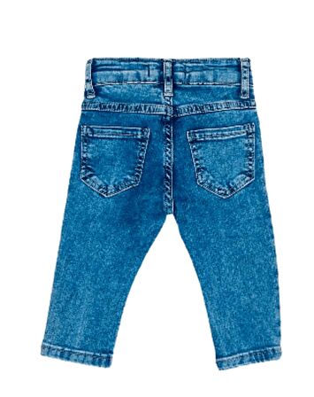 Erkek Çocuk Kot Pantolon Denim Mavi