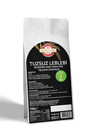 Gürbüzler Glutensiz Leblebi Tuzsuz 250 Gram