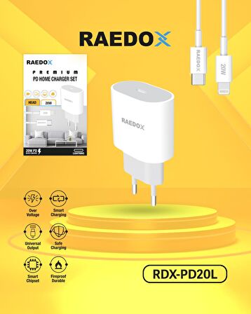 Raedox PD20L 20W PD Lightning Set