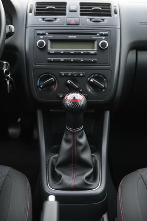 VW Polo 3 6N1 6N2 94-01 Classic 6V2 95-06 5 İleri Kırmızı Dikiş Vites Topuzu 6X0711118F