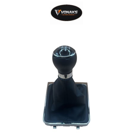 VW Passat B6 B7 CC 05-13 6 İleri Krom Siyah Vites Topuzu