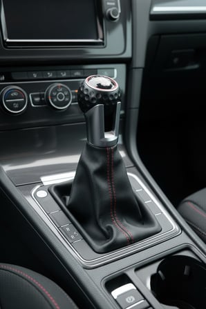 VW Golf 7 MK7 7.5 GTI GTD R 12-20 6 İleri GTI Kırmızı Dikişli Körüklü Vites Topuzu