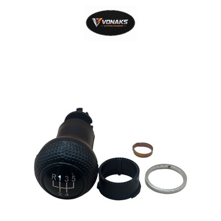 VW Golf 4 MK4 Bora 98-04 Uyumlu 5 İleri Dar Tip Dizel Vites Topuzu Kafası Siyah 1J0711113