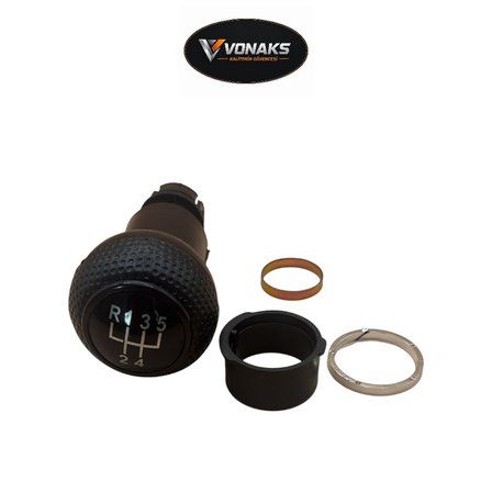 VW Golf 4 MK4 Bora 98-04 5 İleri Geniş Tip Benzinli Vites Topuzu Kafası Siyah 1J0711113
