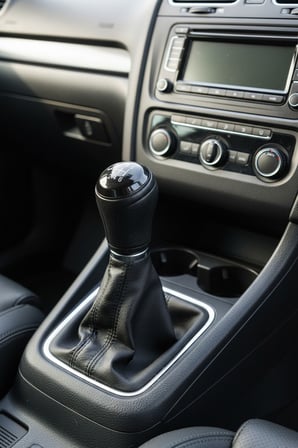 VW Golf 6 Passat B7 Jetta MK6 Scirocco EOS 08-16 6 İleri Siyah Vites Topuzu Kafası