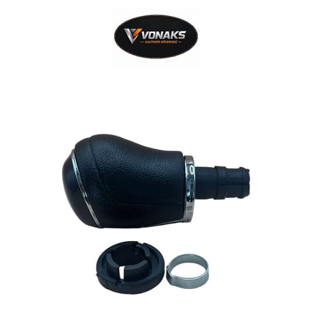 VW Golf 6 Passat B7 Jetta MK6 Scirocco EOS 08-16 5 İleri Krom Siyah Vites Topuzu Kafası