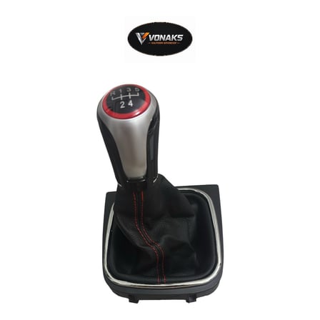 VW Golf 5 MK5 Golf 6 MK6 Jetta 05-14 5 İleri GTI Deri Körüklü Vites Topuzu