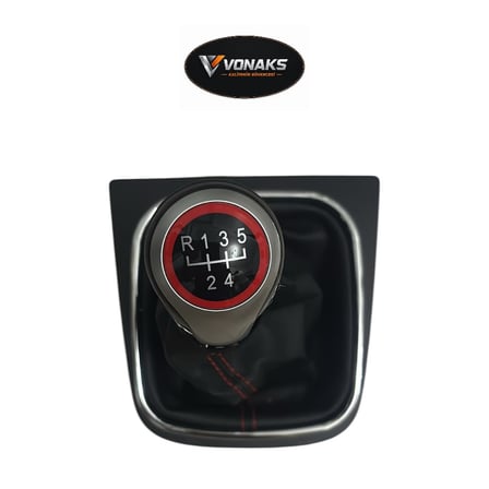 VW Golf 5 MK5 Golf 6 MK6 Jetta 05-14 5 İleri GTI Deri Körüklü Vites Topuzu