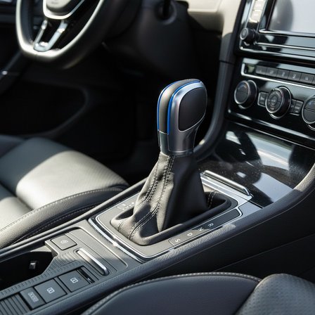 VW Golf 6 7 7.5 Passat B7 B8 Jetta MK6 DSG Yenileme Dekor Kapağı Mavi Gümüş