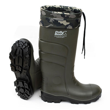 Polly Boot Outdoor Çizme Su Geçirmez Avcı Botu Diz Altı Uzun Konç