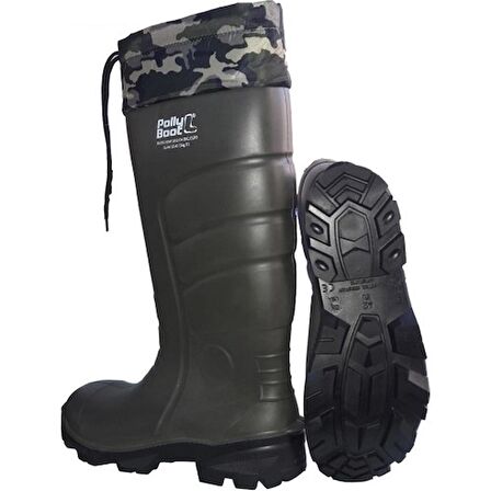 Polly Boot Outdoor Çizme Su Geçirmez Avcı Botu Diz Altı Uzun Konç