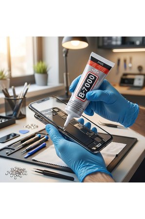B-7000 Çok Amaçlı Güçlü Yapıştırıcı 50 Ml Cep Telefonu Ekran Takı Cam Kumaş Ve Ayakkabı Tutkalı