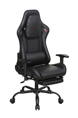 Adore Gaming ProX Oyuncu Koltuğu Siyah S. Deri 71x77,5-126x136 cm