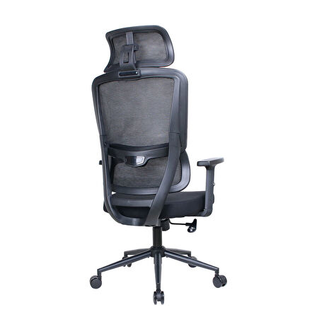 Reflex-S Full Ergonomic Yönetici ve Çalışma Koltuğu File Kumaş - Siyah 66 x 124-134 x -74 cm