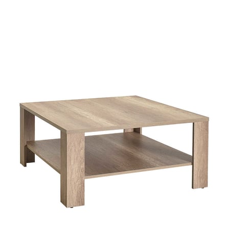 New Line Kare Orta Sehpa - Açık Ceviz (tori) 90x42x90 Cm (gxyxd)