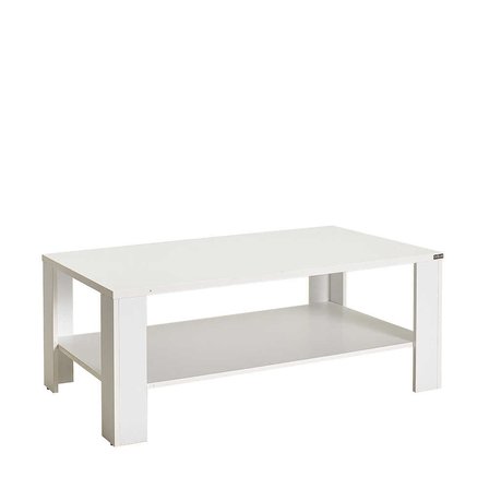 New Line Dikdörtgen Orta Sehpa - Mat Lake Beyaz 110x42x65 Cm (gxyxd)