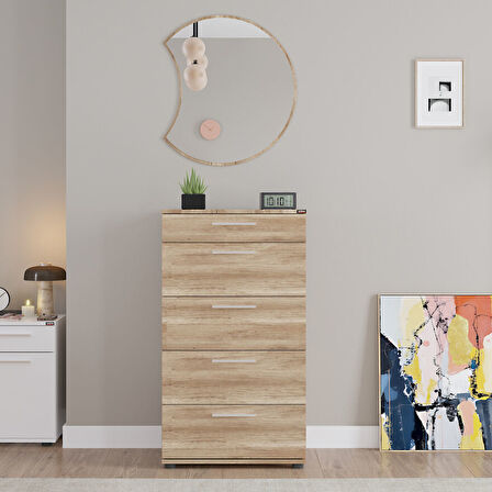 Sephia Yemek Odası Aynası Hilal - Tori 67x2x72 cm