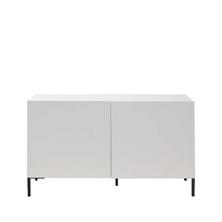 Roma 2 Kapaklı Modüler Tv Ünitesi - Mat Lake Beyaz 120x70x43 Cm (gxyxd)