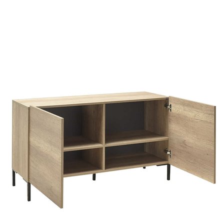 Roma 2 Kapaklı Modüler Tv Ünitesi - Açık Ceviz (tori) 120x70x43 Cm (gxyxd)