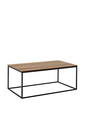 Profile Dikdörtgen Orta Sehpa - Koyu Ceviz (oslo Ceviz) 100x42x60 Cm (gxyxd)