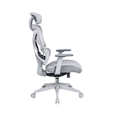 Unique-S Yönetici ve Çalışma Koltuğu-Gri 74x117.5-127x65.5 cm