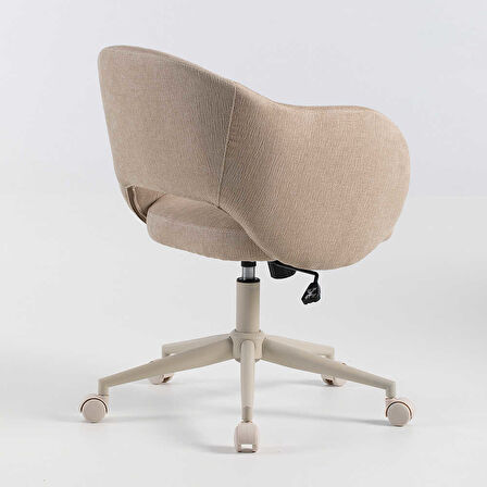 Curve Çalışma Koltuğu - Haki 56x85-92,5x56 cm