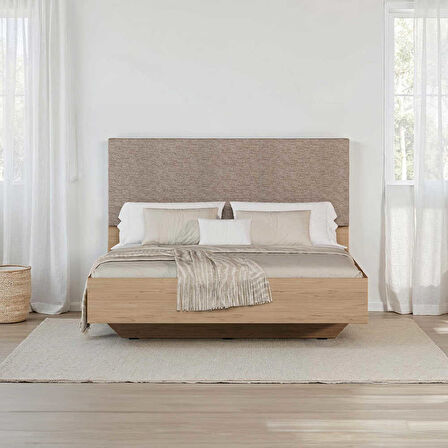 Oryana Çift Kişilik Karyola - Florida Meşe 171x120x206 cm