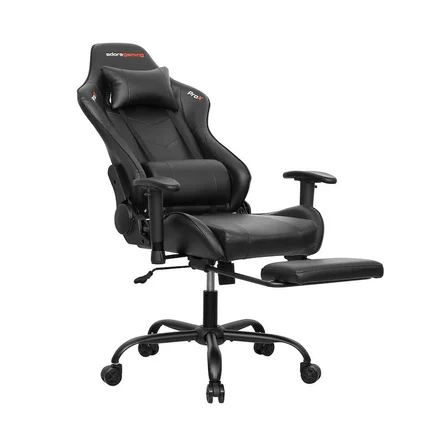Adore Gaming ProX Ergo Oyuncu Koltuğu - Siyah S.Deri 71x126-136x77,5 cm