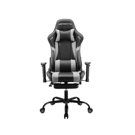 Adore Gaming ProX Ergo Oyuncu Koltuğu - Gri/Siyah S.Deri 71x126-136x77,5 cm