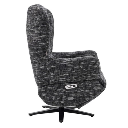Trendy Baba ve Dinlenme Koltuğu - Otomatik Kontrol Koyu Gri 78x112x88 cm