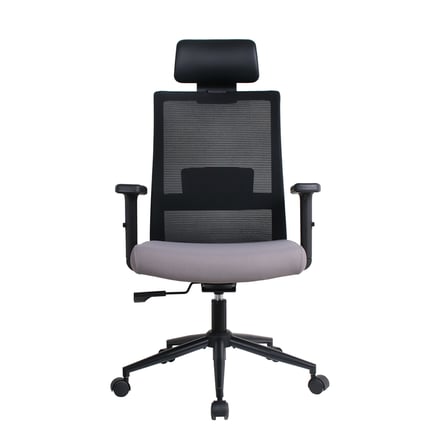 Vera Flex Multi Fonksiyon Çalışma Koltuğu - Siyah/Gri 63x117-127x67 cm