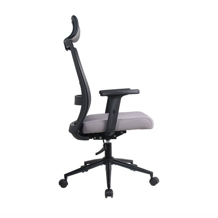 Vera Flex Multi Fonksiyon Çalışma Koltuğu - Siyah/Gri 63x117-127x67 cm