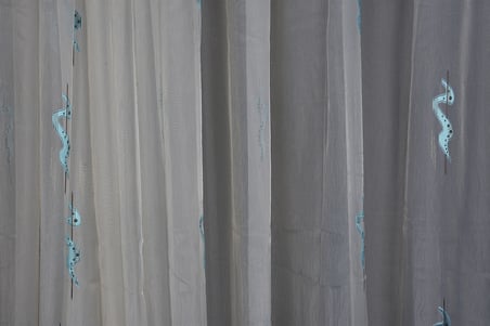 ORGANZE 2400 KREM RENK 5_3 Hazır dikilmiş Pileli Fon Perde 300*260 cm