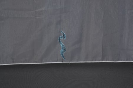 ORGANZE 2400 KREM RENK 5_3 Hazır dikilmiş Pileli Fon Perde 300*260 cm